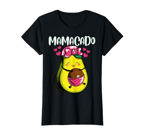 Werdende Mama Avocado Mamacado 2024 T-Shirt von Papacado und Mamacado Motive von Lifua