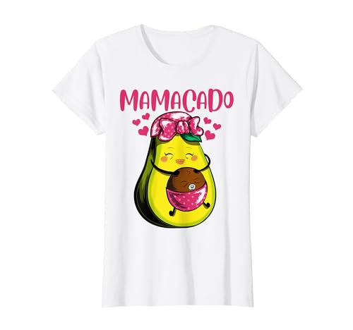 Werdende Mama Avocado Mamacado 2024 T-Shirt von Papacado und Mamacado Motive von Lifua