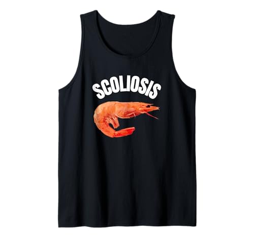 Lustiger Spruch Scoliosis Shrimp Meme Arzt Fun Ironie Herren Tank Top Lustiger Spruch Scoliosis Shrimp Meme Arzt Fun Ironie Herren Tank Top von Witzige Medizin Garnelen Spruch Männer Geschenk