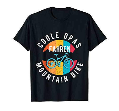 Herren Coole Opas fahren Mountainbike | MTB Downhill Großvater Opi T-Shirt Herren Coole Opas fahren Mountainbike | MTB Downhill Großvater Opi T-Shirt von Witzige Mountainbike MTB Opa Großvater Geschenke