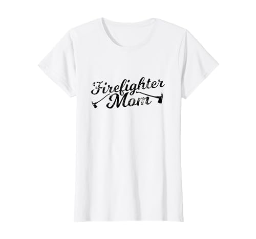 Feuerwehrfrau Mama Freiwillige Feuerwehr T-Shirt Feuerwehrfrau Mama Freiwillige Feuerwehr T-Shirt von Witzige Muttertag Feuerwehr Grafik Shirts