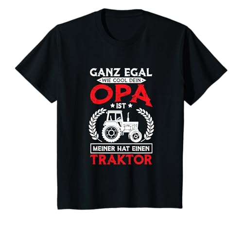 Kinder Opa mit Traktor Lustiges Opa Opi Großvater T-Shirt Kinder Opa mit Traktor Lustiges Opa Opi Großvater T-Shirt von Witzige Opa Traktor Trecker Landwirt Geschenke