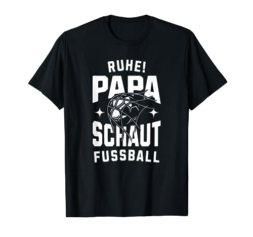Ruhe Papa schaut Fußball - Lustiges Vatertag Geschenk Herren T-Shirt Ruhe Papa schaut Fußball - Lustiges Vatertag Geschenk Herren T-Shirt von Witzige Papa Geschenke & Kreative Ideen Herrentag