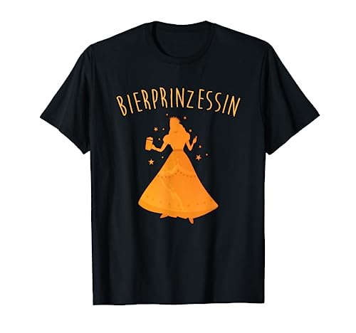 Bier Prinzessin Mädchen Junggesellenabschied Karneval T-Shirt Bier Prinzessin Mädchen Junggesellenabschied Karneval T-Shirt von Witzige Party Kostüm