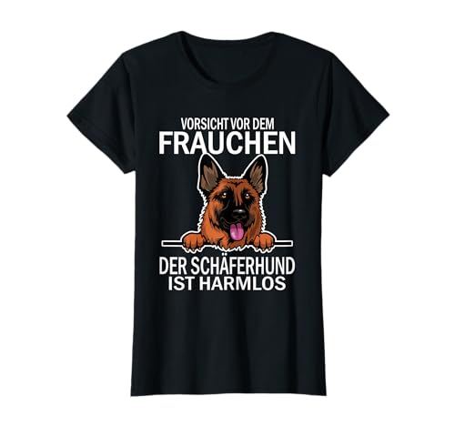 Deutscher Schäferhund Hund Damen Hunde Spruch Schäferhund T-Shirt Deutscher Schäferhund Hund Damen Hunde Spruch Schäferhund T-Shirt von Witzige Schäferhund Damen Designs für Frauen