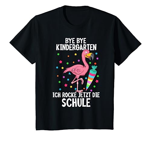 Kinder Schulanfang Spruch Flamingo Einschulung 2021 T-Shirt Kinder Schulanfang Spruch Flamingo Einschulung 2021 T-Shirt von Witzige Schulanfang Einschulung 2021 Geschenk