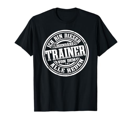 Witzige Sport Trainer Geschenke Herren Schwarz S Trainer Legende Fitnesstrainer Sportlehrer Lustiges Coach T-Shirt S Crew-Ausschnitt Klassische Passform Kurzarm Polyester-Mischung Witzige Sport Trainer Geschenke Herren Schwarz S Trainer Legende Fitnesstrainer Sportlehrer Lustiges Coach T-Shirt S Crew-Ausschnitt Klassische Passform Kurzarm Polyester-Mischung von Witzige Sport Trainer Geschenke