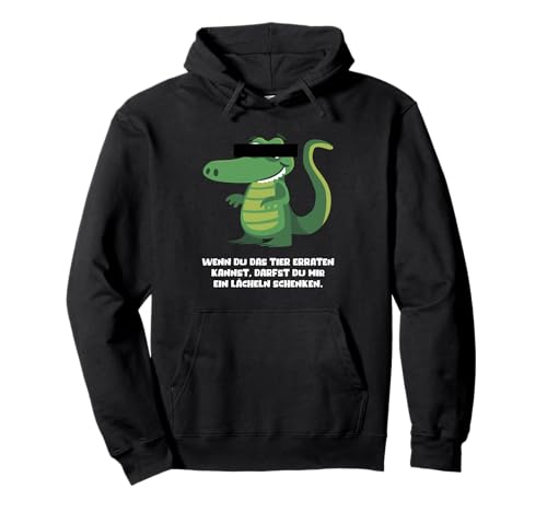 Tiere Erraten Krokodil Lächeln Frauen Männer Deko Lustiges Pullover Hoodie Tiere Erraten Krokodil Lächeln Frauen Männer Deko Lustiges Pullover Hoodie von Witzige Sprüche Humor Ironie Damen Herren Fun Spaß