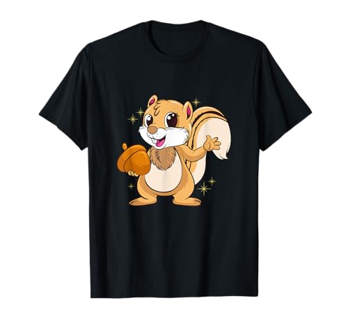 Süßes Eichhörnchen Kinder Geschenk T-Shirt Süßes Eichhörnchen Kinder Geschenk T-Shirt von Witzige Tiere Liebhaber Geschenkidee Designs