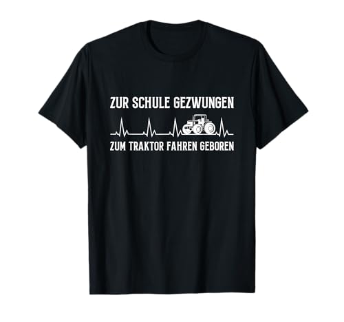 Witzige Trecker Spruch Geschenke Für Schulkinder Frauen T-Shirt Schwarz Klein Klassisches T-Shirt mit Kurzarm und Rundhals Witzige Trecker Spruch Geschenke Für Schulkinder Frauen T-Shirt Schwarz Klein Klassisches T-Shirt mit Kurzarm und Rundhals von Witzige Trecker Spruch Geschenke Für Schulkinder