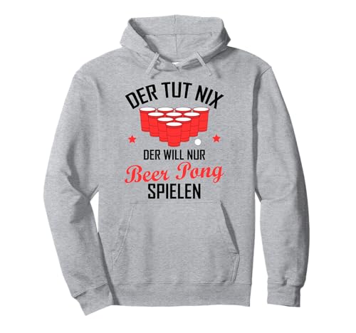 Lustiger Spruch Bier Pong Beer Pong Party Outfit Männer Pullover Hoodie Lustiger Spruch Bier Pong Beer Pong Party Outfit Männer Pullover Hoodie von Witzige Trinkspiele Geschenkideen