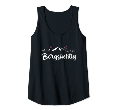 Damen Bergsüchtig Wandern Berg Bergsteiger Wanderausflug Spruch Tank Top Damen Bergsüchtig Wandern Berg Bergsteiger Wanderausflug Spruch Tank Top von Witzige Wanderausflug Kleidung Für Bergsteiger