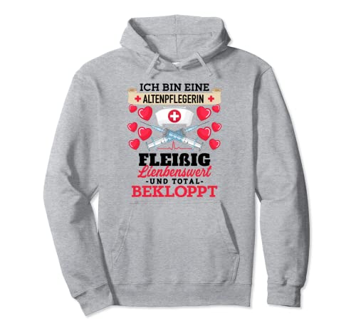 Altenpflegerin Spruch Geschenk Frauen Altenpflege Lustiger S Pullover Hoodie von Witzige und Lustige Sprüche