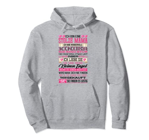Mama Geschenk Von Kindern Spruch Geburtstag Geschenkidee von Pullover Hoodie von Witzige und Lustige Sprüche