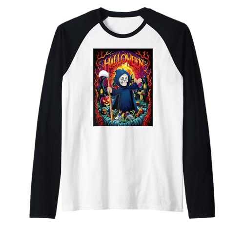 Sensenmann Halloween Kostüm Kinder lustiges Party Grusel Raglan Sensenmann Halloween Kostüm Kinder lustiges Party Grusel Raglan von Witzigee Halloween Kinder Party Kostüm Deko Jungs