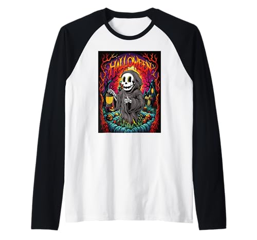 Sensenmann Halloween Kostüm Kinder lustiges Party Grusel Raglan Sensenmann Halloween Kostüm Kinder lustiges Party Grusel Raglan von Witzigee Halloween Kinder Party Kostüm Deko Jungs