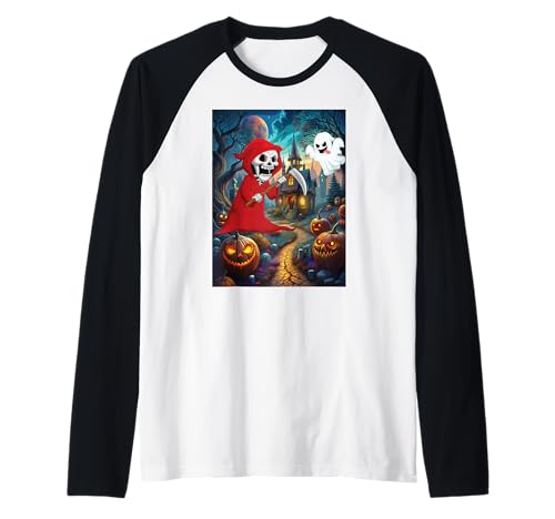 Sensenmann Halloween Kostüm Kinder lustiges Party Grusel Raglan Sensenmann Halloween Kostüm Kinder lustiges Party Grusel Raglan von Witzigee Halloween Kinder Party Kostüm Deko Jungs