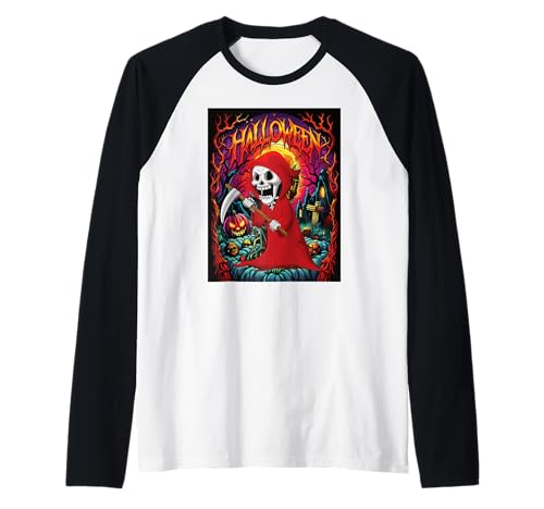 Sensenmann Halloween Kostüm Kinder lustiges Party Grusel Raglan Sensenmann Halloween Kostüm Kinder lustiges Party Grusel Raglan von Witzigee Halloween Kinder Party Kostüm Deko Jungs