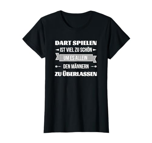 Dart Damen Nix Prinzessin Frauen Dartpfeil Bullseye Tshirt T-Shirt Dart Damen Nix Prinzessin Frauen Dartpfeil Bullseye Tshirt T-Shirt von Witziges Dart Dartboard Shirt Frauen