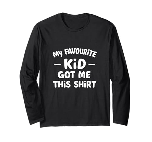 MEIN BELIEBTES KIND HAT MIR DIESES SHIRT GESCHENKT Lustig Langarmshirt MEIN BELIEBTES KIND HAT MIR DIESES SHIRT GESCHENKT Lustig Langarmshirt von Witziges Design