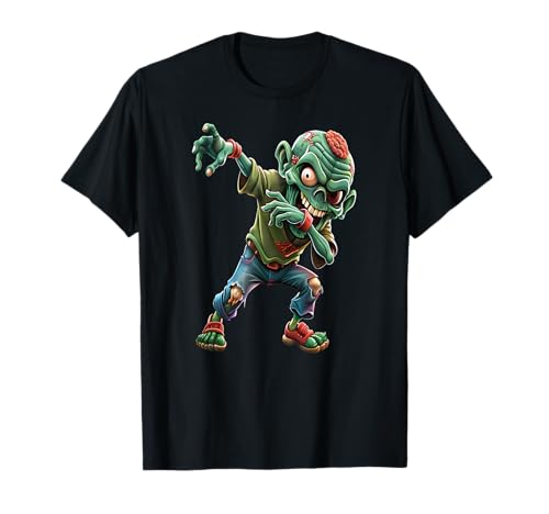 Dabbing Zombie Halloween Kostüm Kinder Kinderkostüm Grusel T-Shirt Dabbing Zombie Halloween Kostüm Kinder Kinderkostüm Grusel T-Shirt von Witziges Halloween Kinder Party Kostüm Jungen