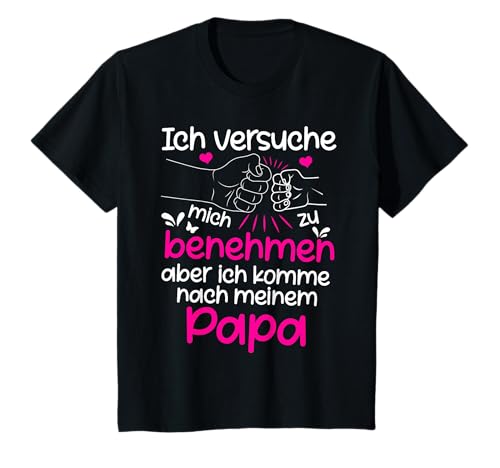 Ich versuche mich zu benehmen Papa lustiges Kinder Spruch T-Shirt Ich versuche mich zu benehmen Papa lustiges Kinder Spruch T-Shirt von Witziges Kinder Sprüche Geschenk