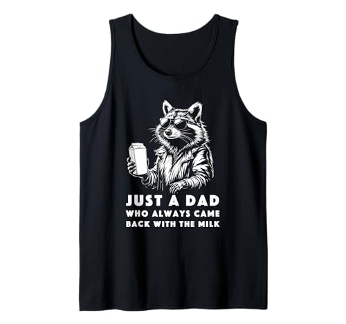 Herren Lustiges Vatertag Outfit für Milch Trinker Papa Vater Outfit Tank Top von Witziges Milch Papa I Dad Humor Grafik I Vatertag