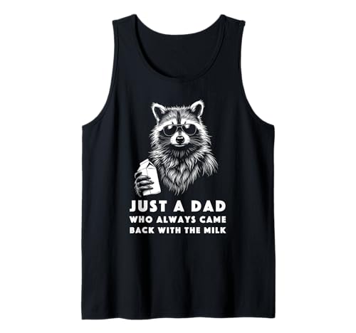 Herren Lustiges Vatertag Outfit für Milch Trinker Papa Vater Outfit Tank Top von Witziges Milch Papa I Dad Humor Grafik I Vatertag