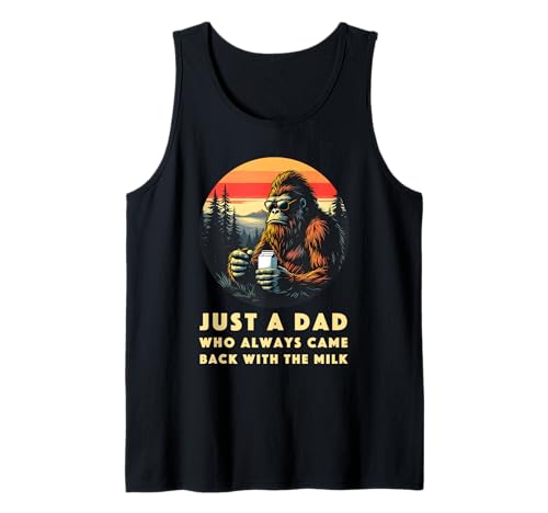 Herren Lustiges Vatertag Outfit für Milch Trinker Papa Vater Outfit Tank Top von Witziges Milch Papa I Dad Humor Grafik I Vatertag