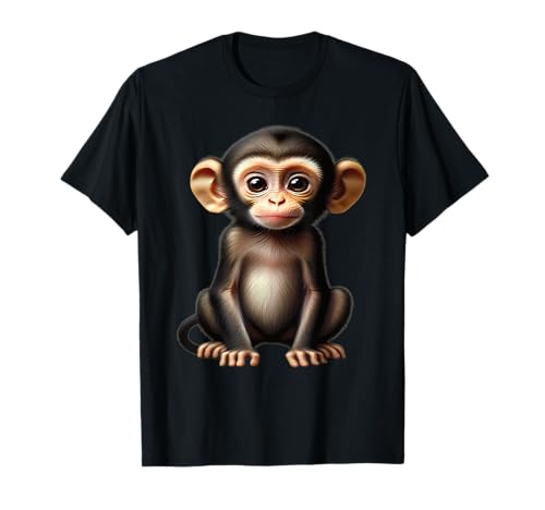 Lustiges Affen Design für Kinder Herren und Damen Spaß T-Shirt Lustiges Affen Design für Kinder Herren und Damen Spaß T-Shirt von Witziges Monkey T-Shirt Geburtstagsgeschenk fun