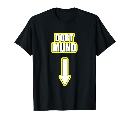 Dortmund Lustiges Herren T-Shirt Dort Mund T-Shirt Dortmund Lustiges Herren T-Shirt Dort Mund T-Shirt von Witziges Wortspiel Dortmund Stadt Skyline Geschenk