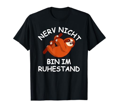 Rentner 2021 Rentnerin Geschenk Herren Rente Ruhestand T-Shirt Rentner 2021 Rentnerin Geschenk Herren Rente Ruhestand T-Shirt von Witziges zum Ruhestand | Ruhestand Geschenk lustig