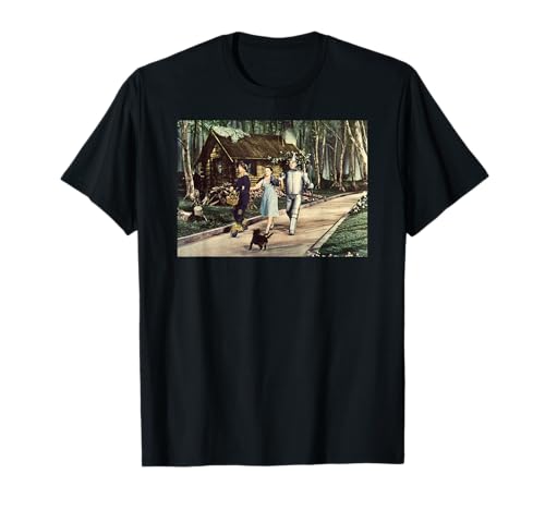 Brick Road Wizard of OZ Tin Man Scarecrow Dorothy and Toto T-Shirt von Wizard of OZ Gifts 4 U