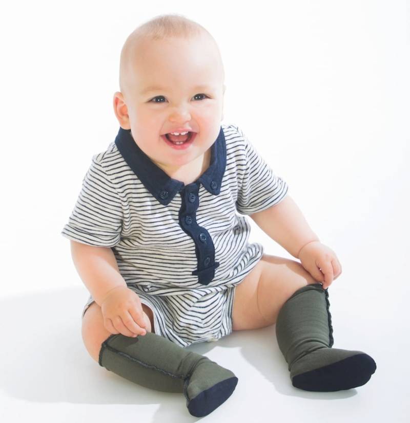 Wizard Boots - Merinowolle Kniehohe Babysocken Mit Rutschfester Wildledersohle Wizard Boots - Merinowolle Kniehohe Babysocken Mit Rutschfester Wildledersohle von WizardWearCanada