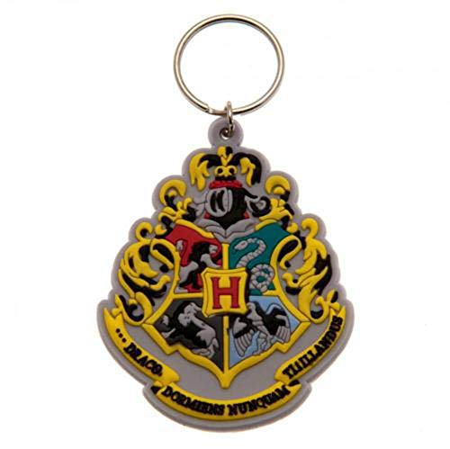 Wizarding World RK38453C Hogwarts Harry Potter Schlüsselanhänger aus Gummi, Mehrfarbig, 4.5 x 6 cm von Pyramid International