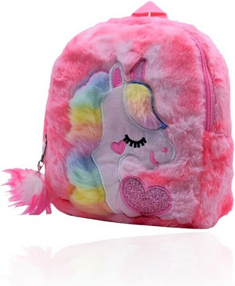 Wiztex Mini Bag Wiztex Einhorn Rucksack - Double Shoulder Kindergartenrucksack Mädchen von Wiztex