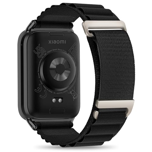 Wizvv Alpine Loop Armband kompatibel mit Xiaomi Mi Band 9 Pro/8 Pro/Redmi Watch 4, Nylon Sport Loop Uhrenarmband ersetzen für Damen Herren von Wizvv