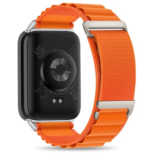 Wizvv Alpine Loop Armband kompatibel mit Xiaomi Mi Band 9 Pro/8 Pro/Redmi Watch 4, Nylon Sport Loop Uhrenarmband ersetzen für Damen Herren von Wizvv