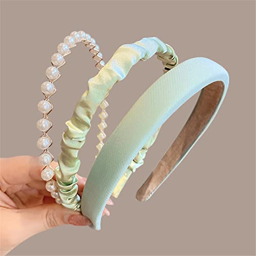 3/6/8Pcs Set Mode Frauen Tuch Haarbänder Kopfschmuck Stirnband Mädchen Haarband Haar Hoop Weibliche Haar Zubehör Headwear 3PCS 8 von Wjnvfioo