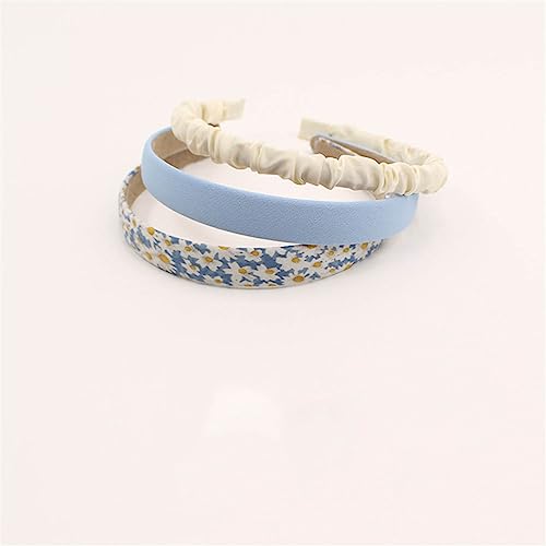 3/6/8Pcs Set Mode Frauen Tuch Haarbänder Kopfschmuck Stirnband Mädchen Haarband Haar Hoop Weibliche Haar Zubehör Headwear 3PCS C von Wjnvfioo