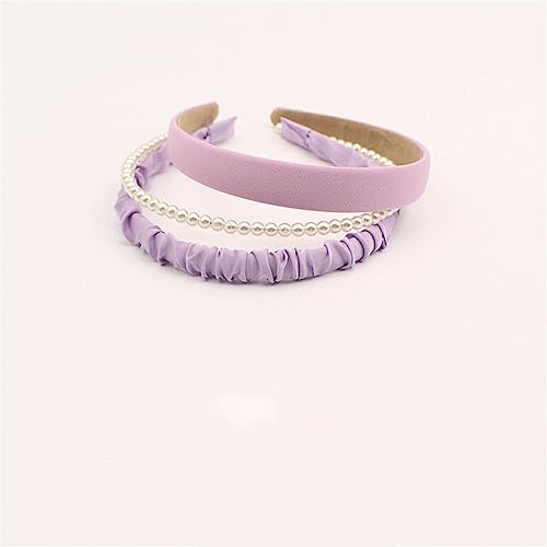 3/6/8Pcs Set Mode Frauen Tuch Haarbänder Kopfschmuck Stirnband Mädchen Haarband Haar Hoop Weibliche Haar Zubehör Headwear 3PCS H von Wjnvfioo