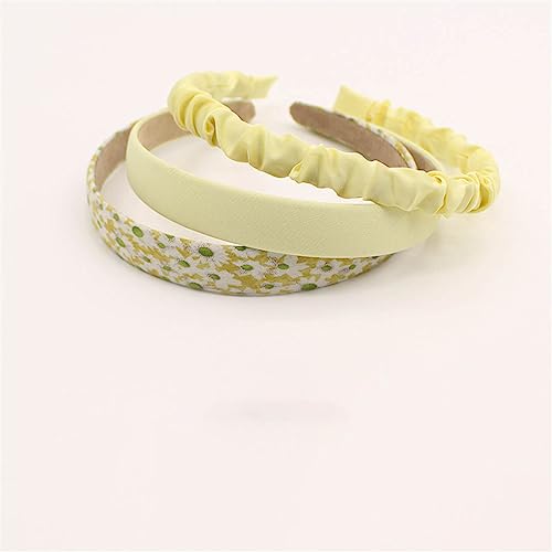 3/6/8Pcs Set Mode Frauen Tuch Haarbänder Kopfschmuck Stirnband Mädchen Haarband Haar Hoop Weibliche Haar Zubehör Headwear 3PCS K von Wjnvfioo