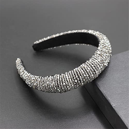Farbe Strass Stirnband Barock Mode Kristall Perlen Stirnband Für Frauen 19 von Wjnvfioo