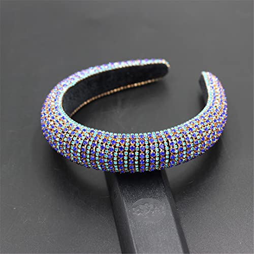 Farbe Strass Stirnband Barock Mode Kristall Perlen Stirnband Für Frauen 6 von Wjnvfioo