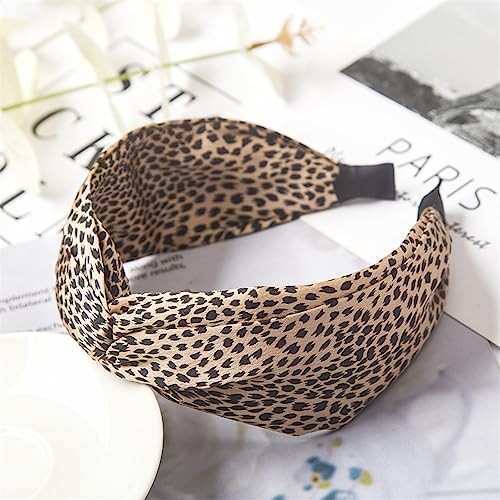 Mode Drucken Stirnband Breite Frauen Haarband Elastische Bogen Haar Hoop Bands Lünette Top Knoten Mädchen Haar Zubehör 10 von Wjnvfioo