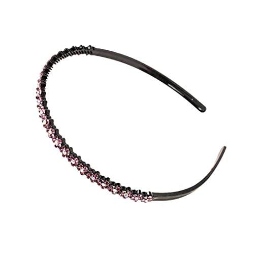 Mode Perle Strass Haarbänder Elastische Blume Frauen Haar Hoop Bands Stirnband Lünette Mädchen Haar Zubehör Kopfschmuck 12x14cm 9g 1pc 1 von Wjnvfioo