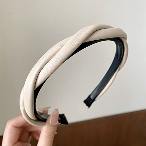 Mode Zopf Stirnband Frauen Mädchen Breite Seite Haarband Mesh Haar Hoop Headwear Haar Zubehör 11 von Wjnvfioo