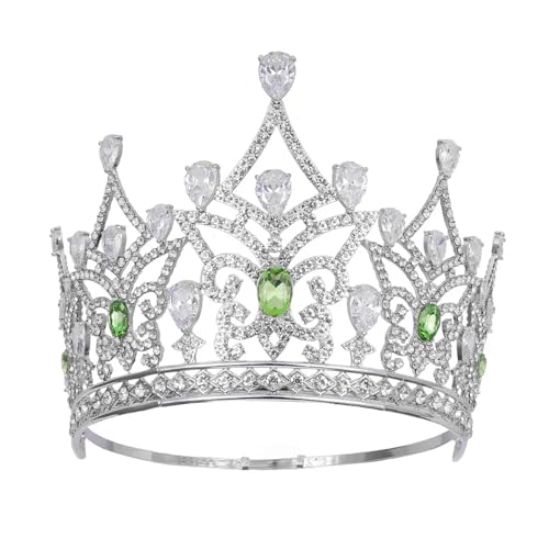 Modisches Damen-Hochzeitskleid, Brautschmuck, Krone, Haar-Accessoires, leicht, EN8 von Wjnvfioo