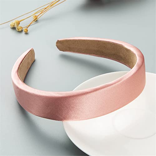 Rosa Farbe Strass Stirnband Barock Mode Kristall Perlen Stirnband Für Frauen AY18-Pink von Wjnvfioo