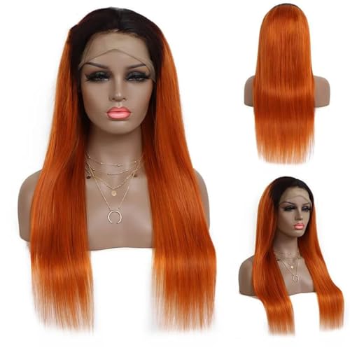 Spitze-Front-Perücke, Gerade, Echthaar-Perücke Für Frauen, Ombre-Farbe, Kurzer Bob, Echthaar-Spitze-Perücke, Natürliche Synthetische Perücke 180 Density 26inches Spitze-Front-Perücke, Gerade, Echthaar-Perücke Für Frauen, Ombre-Farbe, Kurzer Bob, Echthaar-Spitze-Perücke, Natürliche Synthetische Perücke 180 Density 26inches von Wjnvfioo